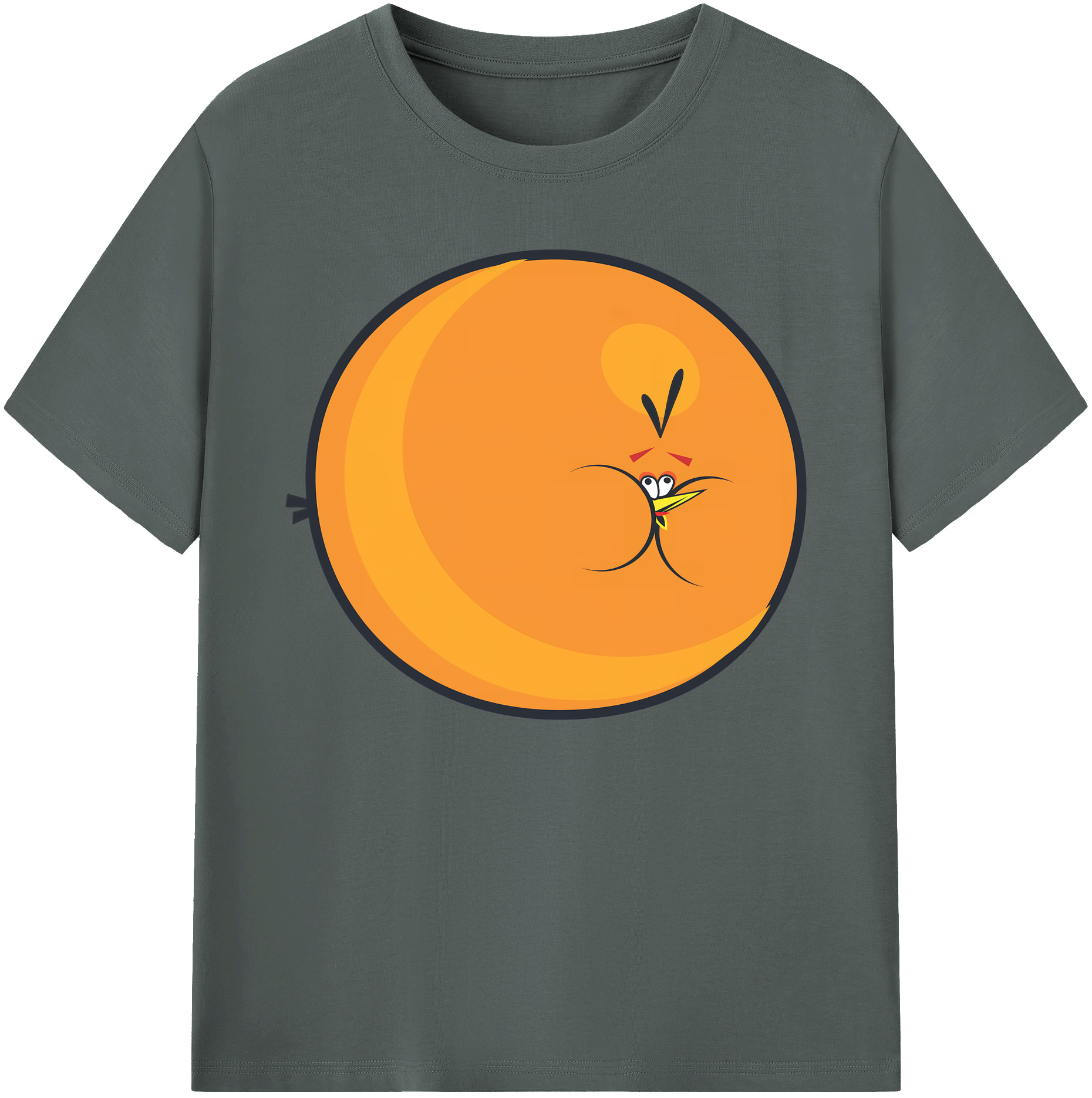 （画像用） Angry Birds アングリーバード 綿100％ メンズ半袖Tシャツ｜肌触りやわらか＆通気性